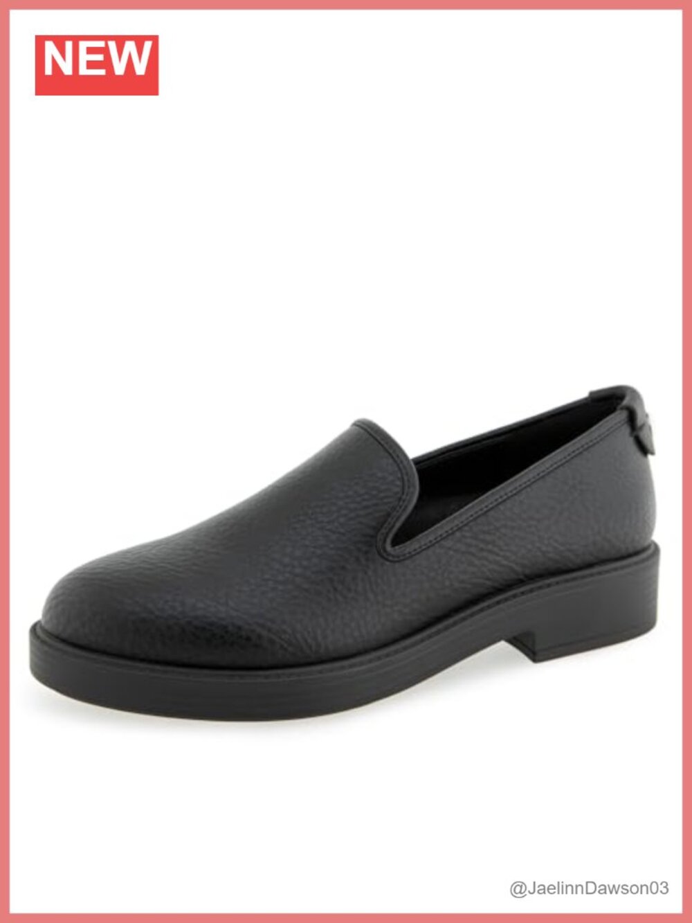 Faux Leather Slip-On Loafers with Cushioned Footbed for Comfort